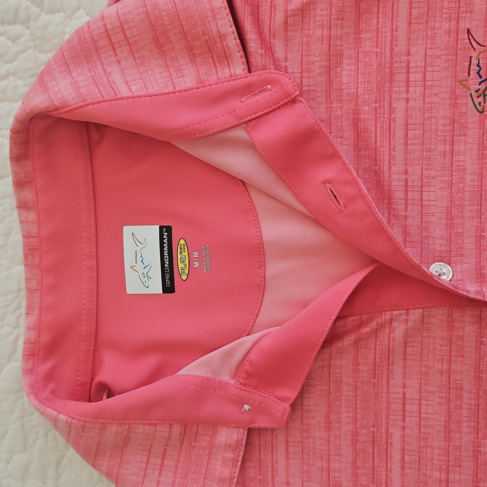 Greg Norman Play Dry Men's Polo Shirt Medium - Picture 6 of 9